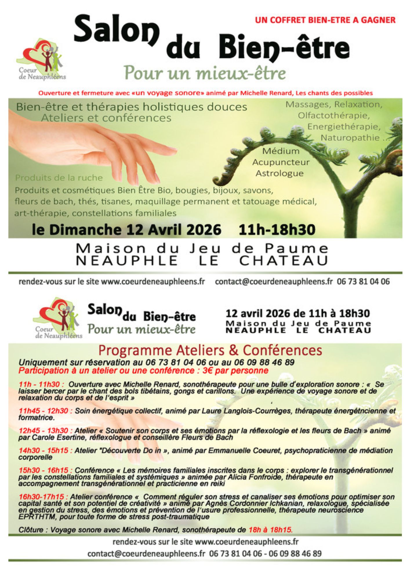 Salon bien etre Neauphle le chateau